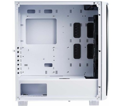 Корпус для ПК XPG Корпус CRUISER WHITE [CRUISERST-WHCWW] (Midi-Tower, белый, TG, 120mm ARGB fan*3)