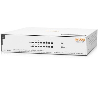 Коммутатор HPE Коммутатор Aruba Instant On 1430 8G Class4 PoE 64W Switch Switch