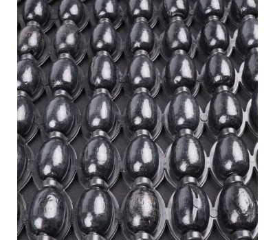 Накидка на сидение AVS Накидка массажная M2419-BL шарики (Черный), 1 шт