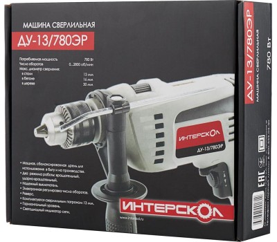 Перфоратор ИНТЕРСКОЛ ДУ-13/780 ЭР