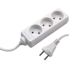 Удлинитель без заземления СТАРТ (5535) S 3X1 (3роз/1.5м)