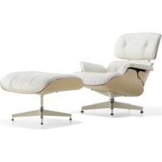 Кресло компьютерное EVERPROF Relax кожа бежево-серый