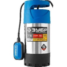 Дренажный насос ЗУБР НПЧ-Т5-1000-С Насос погружной дренажный для чистой воды