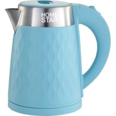 Чайник электрический HOMESTAR HS-1021 blue (1,7л. металл/пластик)