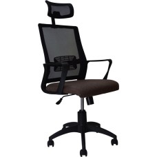 Кресло компьютерное ЯРКРЕСЛА Кр47А ТГ ПЛАСТ К01 (ткань Крафт коричневая)