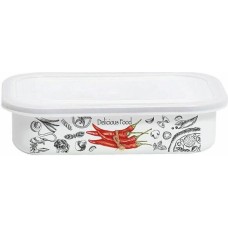 Контейнер APPETITE 2506/4 Veggies эмал 0,8л прям пласт/кр