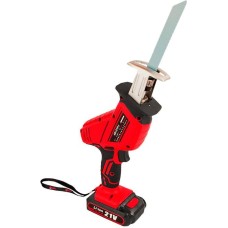 Пила сабельная EDON AD-21FJ черный/красный 18949 21В, 2аккум