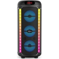 Минисистема HYUNDAI Минисистема H-MC1221 черный 15Вт FM USB BT SD/MMC