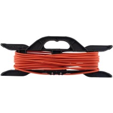 PROCONNECT Удлинитель-шнур на рамке ПВС 2х0,75, 10м, б/з, 6А, 1300Вт, IP20, оранжевый (Сделано в России)