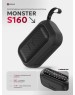 Колонка портивная MONSTER S160 (MS62110) чёрная