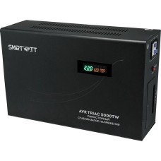 SMARTWATT Стабилизатор напряжения AVR Triac 5000TW черный [4512020380002]