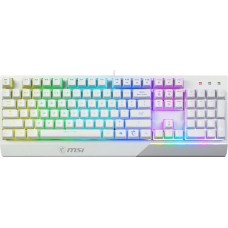 MSI Клавиатура Vigor GK30, проводная, USB, плунжерная, белый [s11-04ru304-cla]