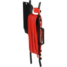 STARWIND Удлинитель силовой ST-PS3.10/B-16, розеток 3шт, 3x0.75 кв.мм, 16A, 10м, ПВС, рамка пластиковая, оранжевый