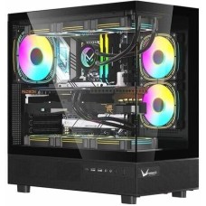 Корпус для ПК FORMULA Корпус ATX Crystal Z8, Midi-Tower, без БП, черный [crystal z8 b]