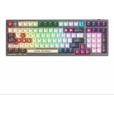 A4TECH Клавиатура Bloody WS98 Pixels Red механическая темно-серый/белый USB беспроводная BT/Radio Multimedia for gamer LED (WS98)