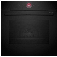 Духовой шкаф BOSCH Духовой шкаф электрический HBG9742B1S, 71л, черный