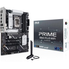 Материнская плата ASUS Материнская плата PRIME B860-PLUS WIFI LGA1851 ATX 4xDDR5 5xPCIEx16 2xM.2 USB-C DP HDMI 2.5GLAN Wi-Fi 6Е