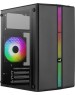 Корпус для ПК AEROCOOL Корпус MINITOWER Micro-ATX,Mini-ITX W/PSU 3х12cm fan RGB(1 предустановлен) черный с окном EVO Mini-G-BK-v1 4711099472352