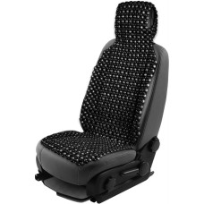 Накидка на сидение AVS Накидка массажная M2403-BL (большая) деревянные косточки (Черный), 1 шт