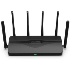 Wi-Fi роутер MERCUSYS Wi-Fi роутер MR47BE, Wi-Fi 7, BE9300, 2.4/5/6ГГц, 3 LAN, черный