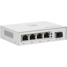 Коммутатор SNR Коммутатор -S1904G-1S (L2) 4x1Гбит/с 1SFP неуправляемый