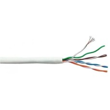 LANMASTER Кабель информационный LAN-5EUTP-HFLT-WH кат.5E UTP 4 пары 24AWG LSZH внутренний 305м белый