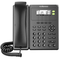 FLYINGVOICE Телефон IP FIP-10P черный (FIP10P)