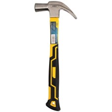 DELI Молоток-гвоздодер DL5027Y 500 гр Фиберглассовая рукоять