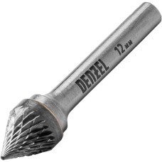 DENZEL Борфреза по металлу твердосплавная, зенкер 60 град., тип-J, 12 мм 72057