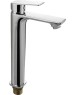 МАГНУС - Смеситель на раковину ВЫСОКИЙ, хромированный литой корпус 8401