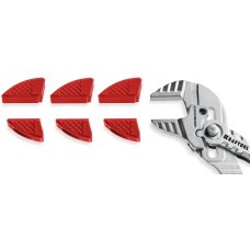 KRAFTOOL Vise-Wrench сменные защитные накладки на губки, для клещей 300 мм, набор из 3-х пар (22069-S3)