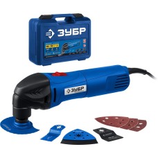 ЗУБР OIS, 550 Вт, реноватор, кейс, набор насадок, Профессионал (МФИ-П550 Н)