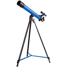 BRESSER Телескоп Space Explorer AZ рефрактор d45мм fl600мм 100x синий [70131]