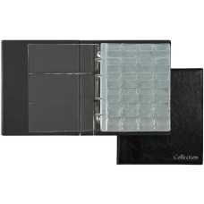 SILWERHOF Папка на кольцах Create 4шт колец, D-образные , ПВХ, 0.6мм, черный