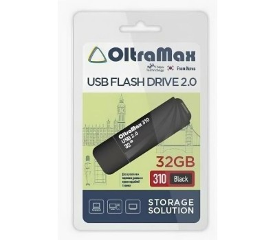 USB флэш-накопитель OLTRAMAX OM-32GB-310-Black