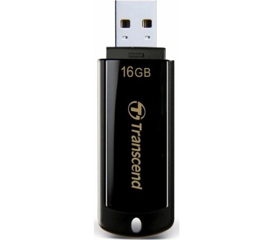 флешка TRANSCEND (TS16GJF350) 16GB JETFLASH 350 USB2.0 черный