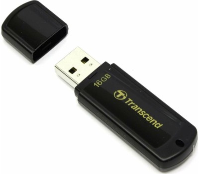 флешка TRANSCEND (TS16GJF350) 16GB JETFLASH 350 USB2.0 черный