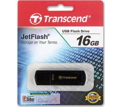 флешка TRANSCEND (TS16GJF350) 16GB JETFLASH 350 USB2.0 черный