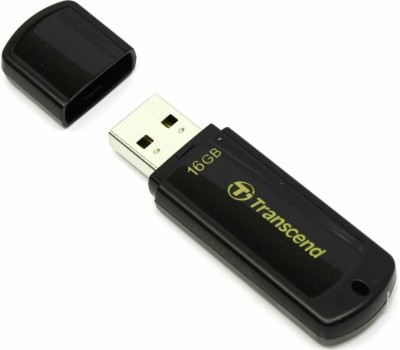флешка TRANSCEND (TS16GJF350) 16GB JETFLASH 350 USB2.0 черный