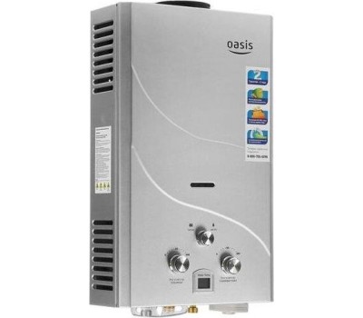 Водонагреватель газовый OASIS OR-16S 16кВт(с) серебро