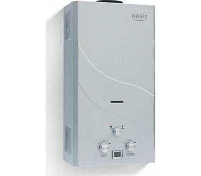 Водонагреватель газовый OASIS OR-16S 16кВт(с) серебро