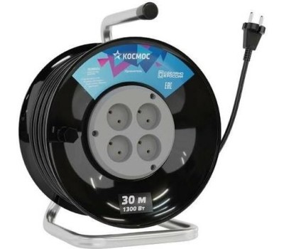 Силовой удлинитель КОСМОС YKKSM30M-4G(6A)