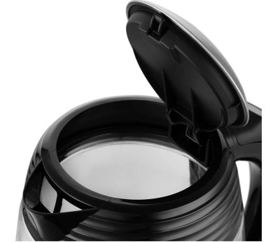 Чайник KITFORT КТ-6126 черный (стекло)