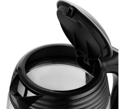 Чайник KITFORT КТ-6126 черный (стекло)