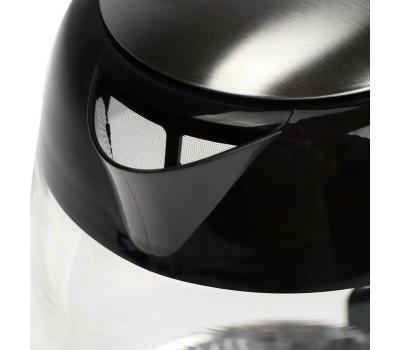 Чайник KITFORT КТ-6126 черный (стекло)