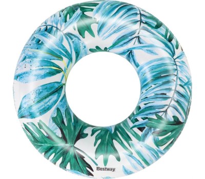 Круг для плавания BESTWAY Круг для плавания Tropical Palms 119 см Bestway (Арт. 36237)