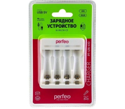 зарядное устройство PERFEO (PF_B4029) PF-UN-410 белый