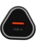 BURO Автомобильное зар./устр. BUCL1 18W 3A (QC) USB-A универсальное черный (BUCL18P100BK)