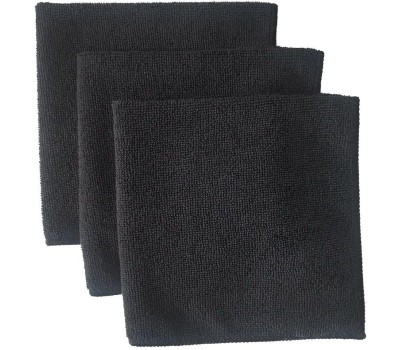 Набор салфеток из микрофибры LEONORD Набор салфеток из микрофибры Black 3шт (106796)