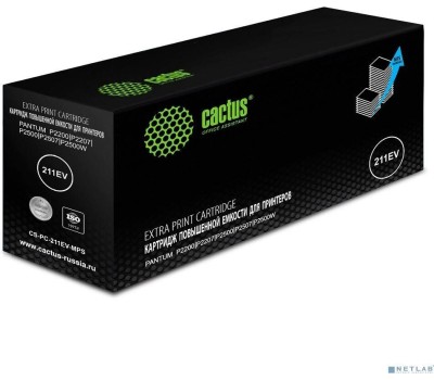 CACTUS Картридж лазерный CS-PC-211EV-MPS PC-211EV/PC-211P черный (6000стр.) для Pantum M6500/M6500W/M6506NW/M6507/M6507W/M6550W/M6550NW/M6557NW/M6607N
